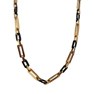 گردنبند مردانه مدل  استیل کد  M565