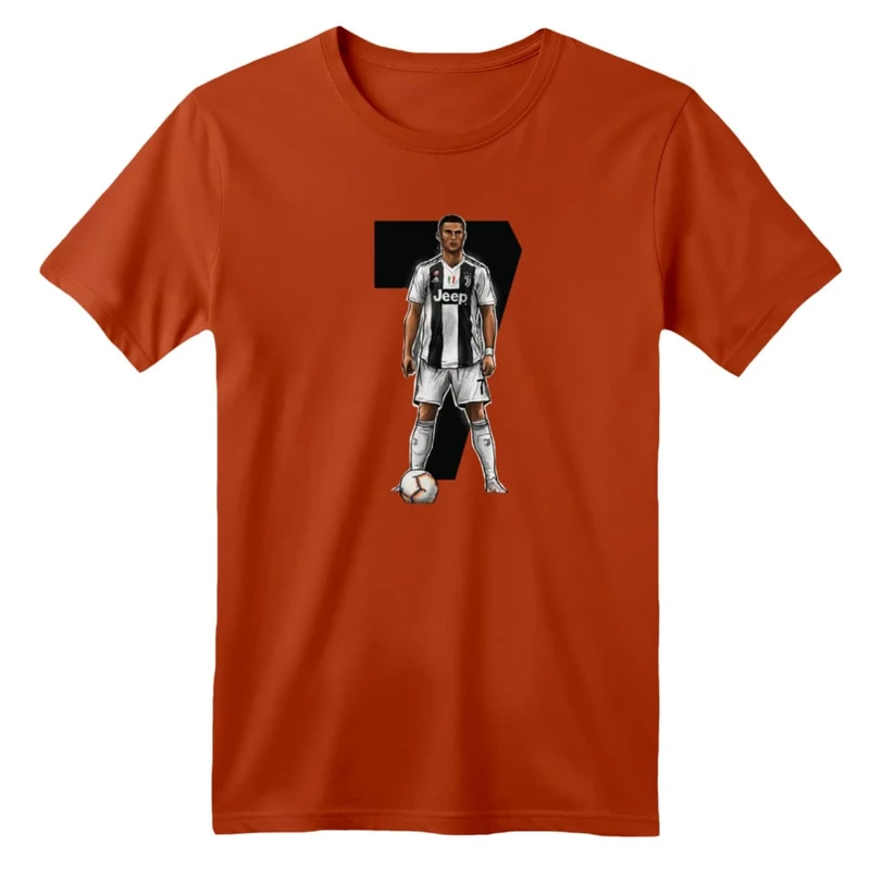 تی شرت آستین کوتاه بچگانه مدل رونالدو کد 9