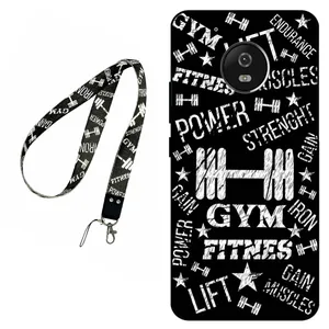Megafone Gym 0010 Cover For Motorola Moto G5 Mobile Neckband