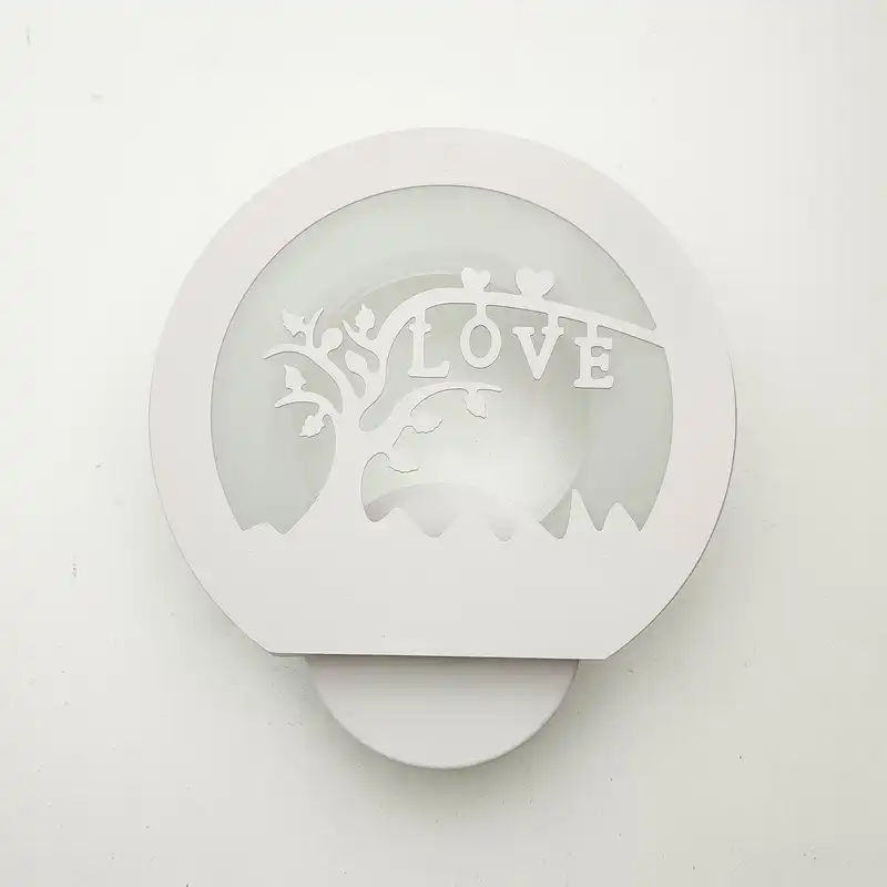چراغ خواب مدل دیواری طرح love