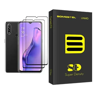 Somastel SD Glass MIX002 Screen Protector For Oppo A8 Pack Of 2