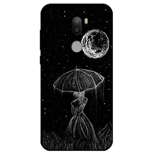 Megafone Girl and Moon 1369 Cover For Xiaomi Mi 5S Plus