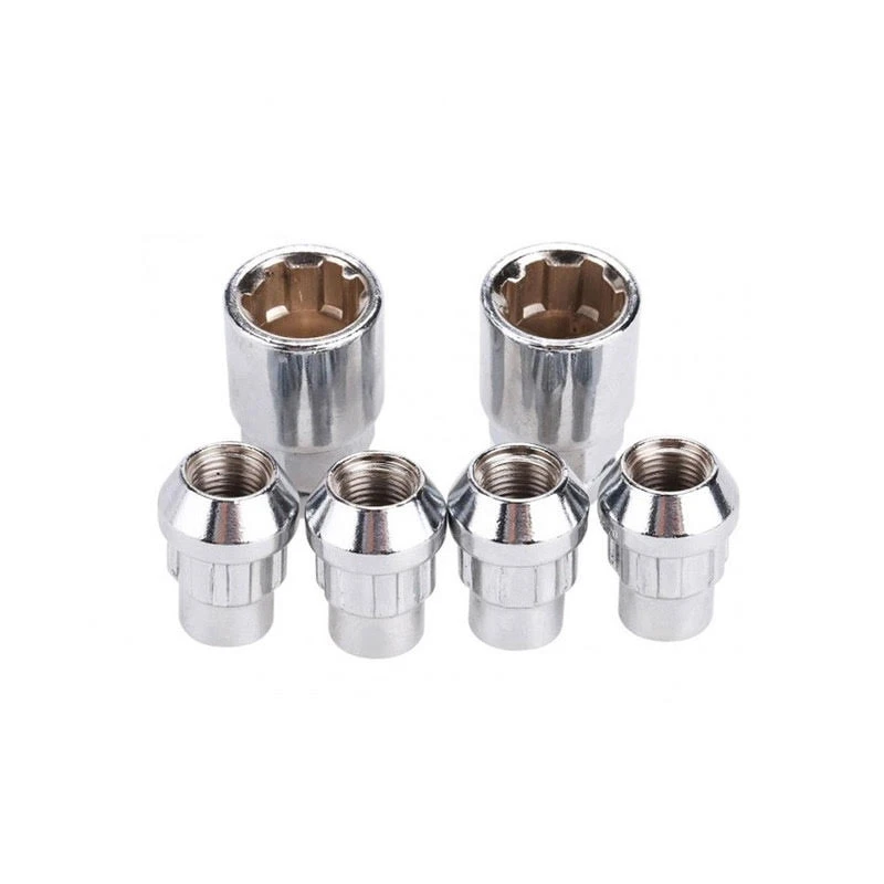 مهره چرخ و رینگ ضد سرقت خودرو چیکال مدل M-60 مناسب برای کیا ریو مجموعه 6 عددی