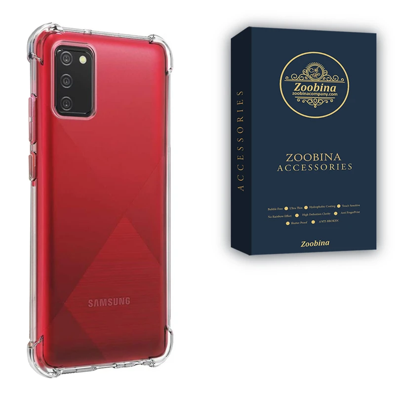کاور زوبینا مدل Anti Shock مناسب برای گوشی موبایل سامسونگ Galaxy A02S / A03S