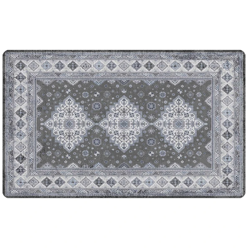 پادری مدل گل فرنگ وینتیج سایز 46×76 سانتی متر