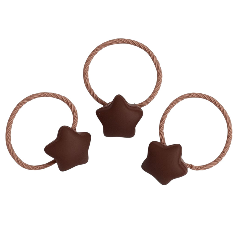 کش مو دخترانه مدل ستاره ای بسته ۳ عددی