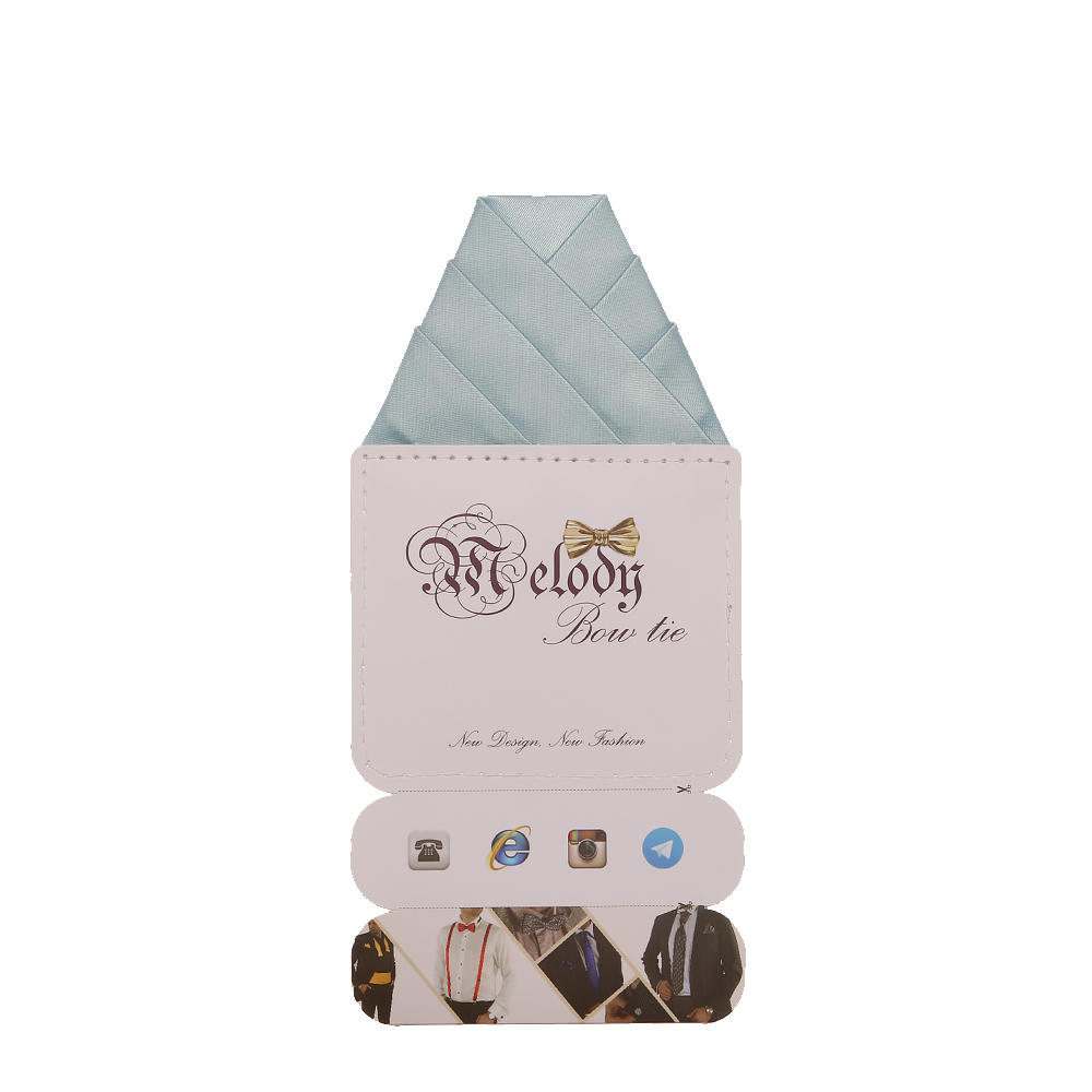 دستمال جیب مردانه ملودی مدل PS5107MSOLbl