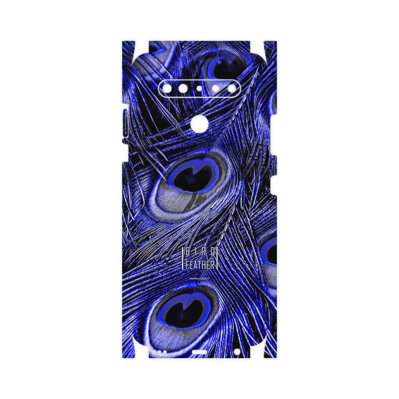 برچسب پوششی ماهوت مدل Purple Feather-FullSkin مناسب برای گوشی موبایل ال جی K41s