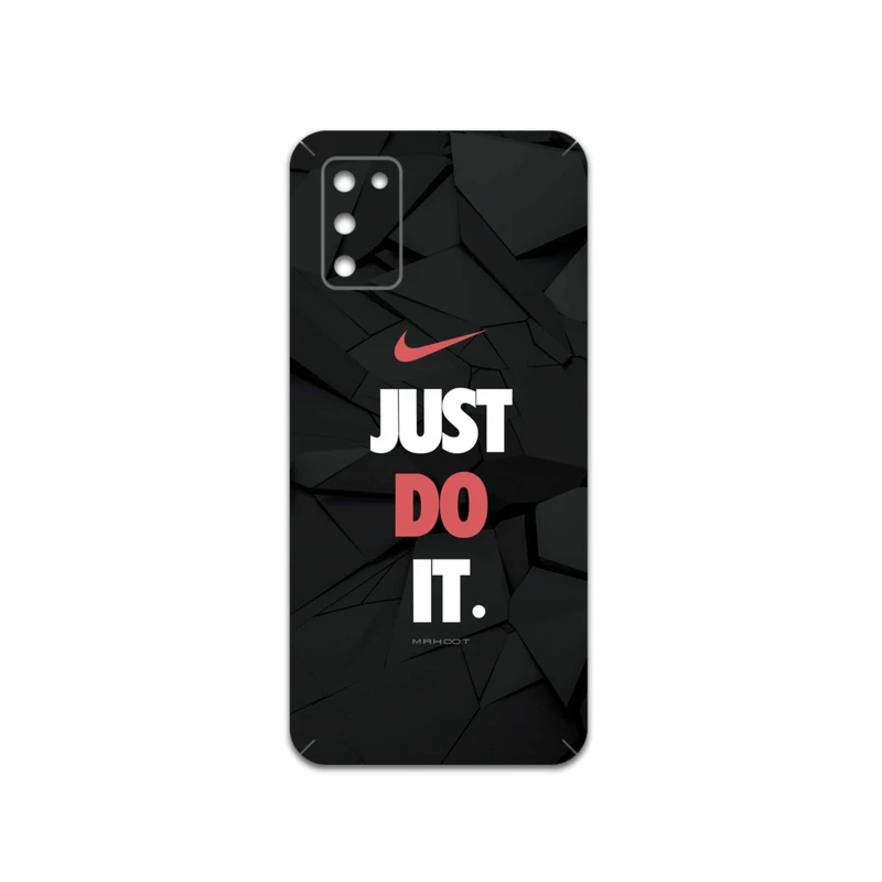 برچسب پوششی ماهوت مدل NIKE-Logo مناسب برای گوشی موبایل سامسونگ Galaxy A03S