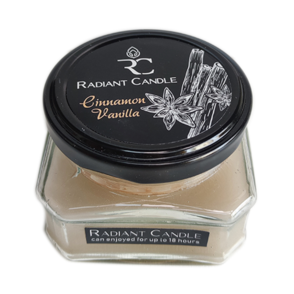 شمع  رادیانت مدل Cinnamon & Vanilla