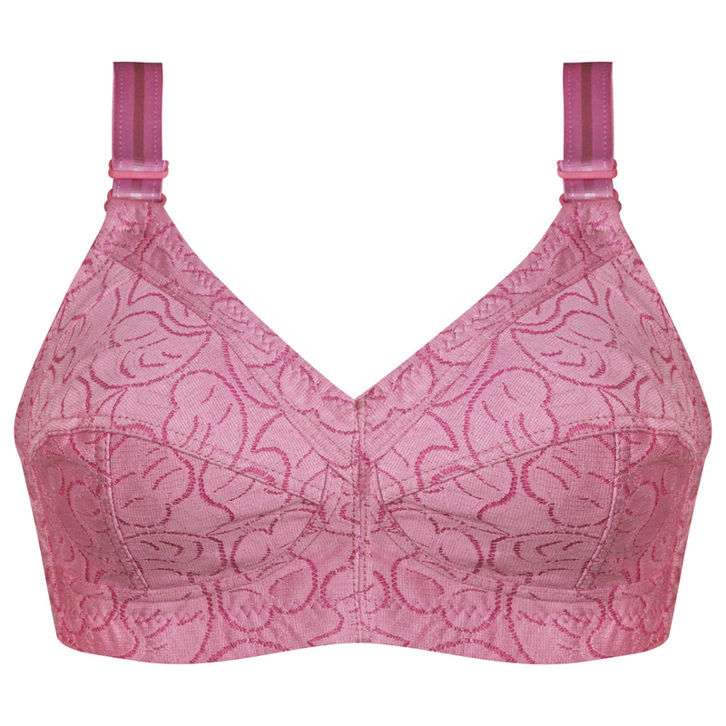 سوتین زنانه ماییلدا مدل بدون فنر کد 5053 رنگ صورتی