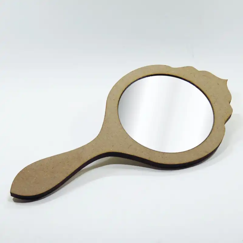 آینه چوبی خام کد 02