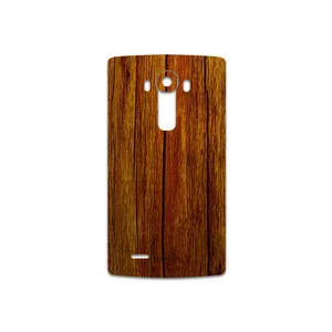 MAHOOT Orange-Wood Cover Sticker for LG G4