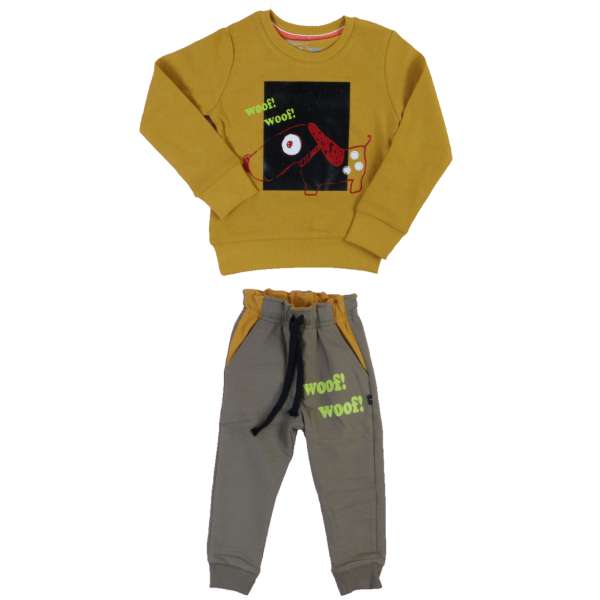 ست سویشرت و شلوار پسرانه مدل nb651