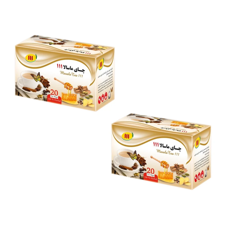 چای ماسالا 111 - 48 گرم بسته 2 عددی
