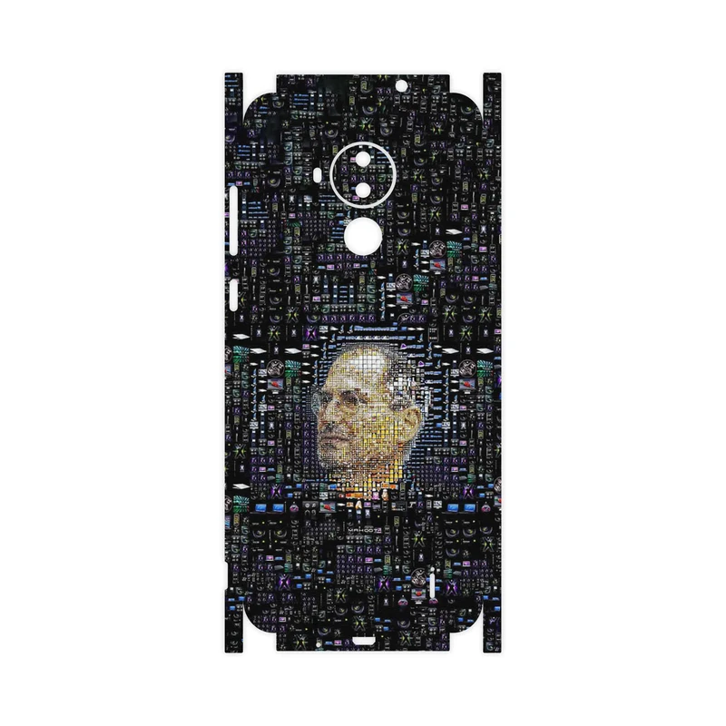 برچسب پوششی ماهوت مدل Collage of Steve Jobs 2-FullSkin مناسب برای گوشی موبایل نوکیا C30