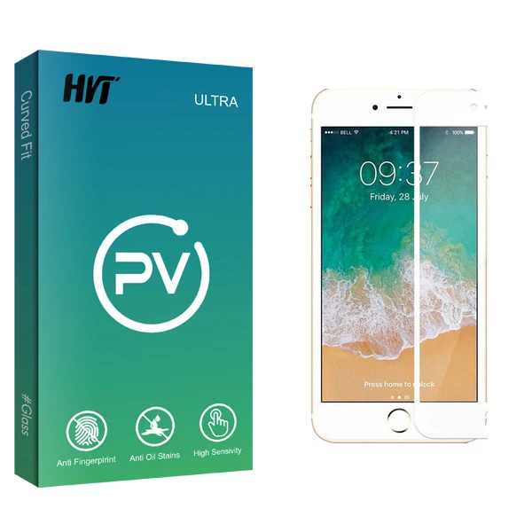 محافظ صفحه نمایش اچ وی تی مدل PV glass مناسب برای گوشی موبایل اپل Iphone 7 PLUS
