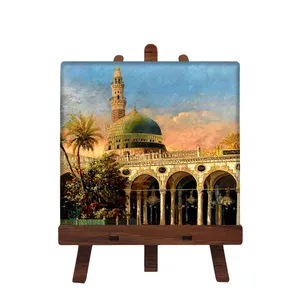 کاشی مبین ایده مدل حضرت محمد ص cm10 کد 526 به همراه پایه