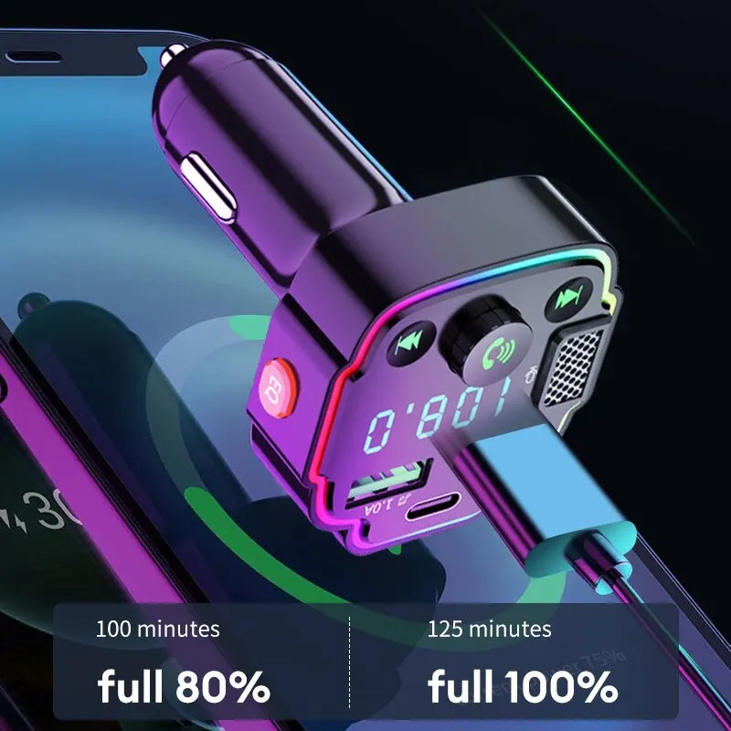 پخش کننده اف ام خودرو شارک مدل Q8-PD-20W