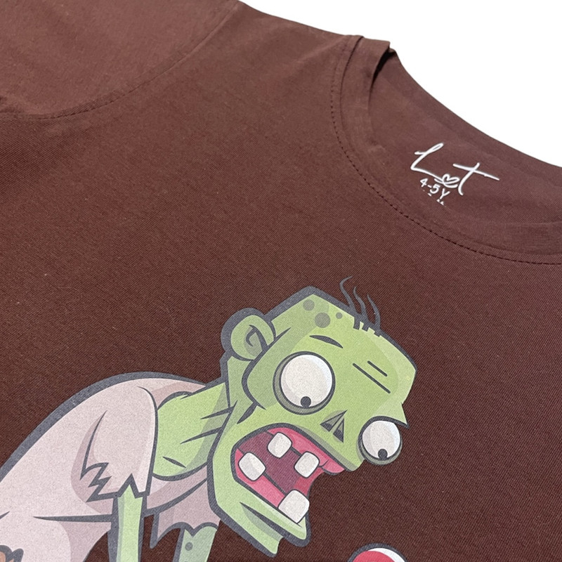 تی شرت آستین کوتاه بچگانه لینتل مدل Zombie
