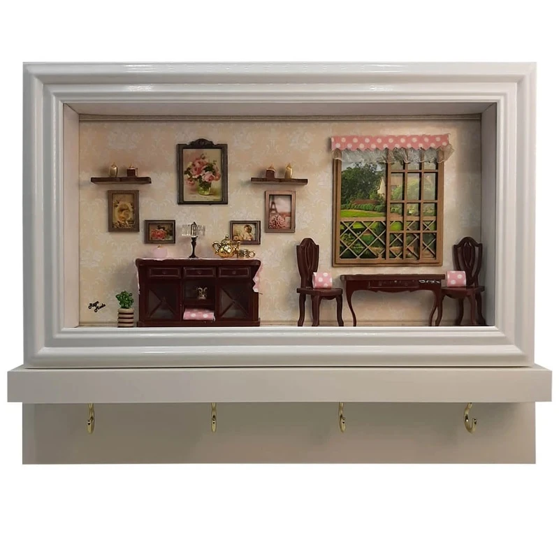 جاکلیدی دیواری پی وی سی رویامد مدل Didar 