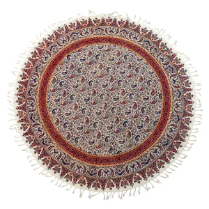 رومیزی قلمکار زابلیان مدل Sq120 طرح امید