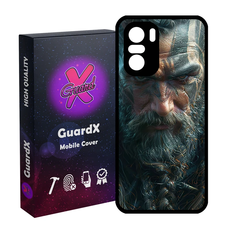 کاور گارد ایکس طرح مرد مدل Glass10818 مناسب برای گوشی موبایل شیائومی Poco F3/MI 11X/MI 11X Pro/Redmi K40/K40 Pro