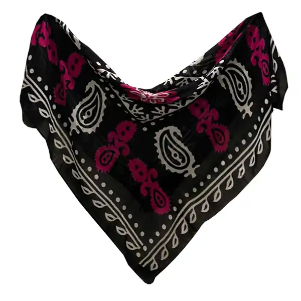 روسری زنانه مدل سنتی کردستان طرح ترنج