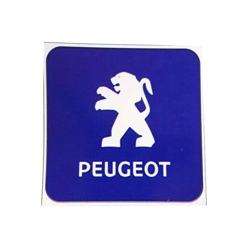  برچسب شیشه خودرو قطعه سازان کبیر مدل CHS-PUGBLU-576