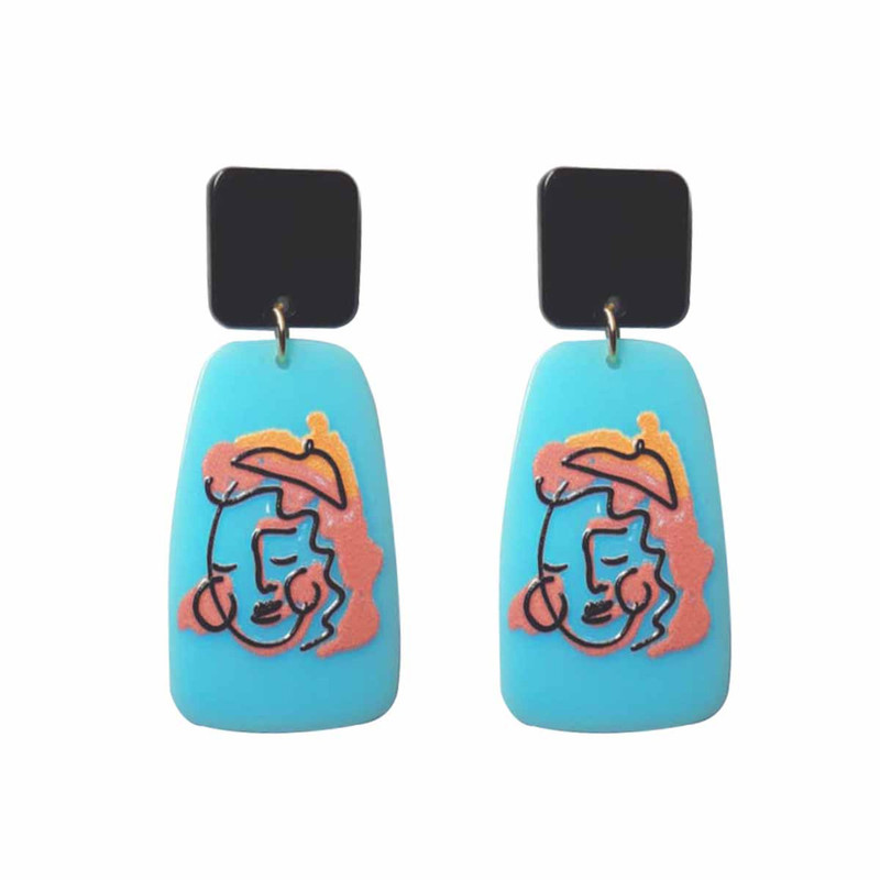 گوشواره دخترانه مدل Nn