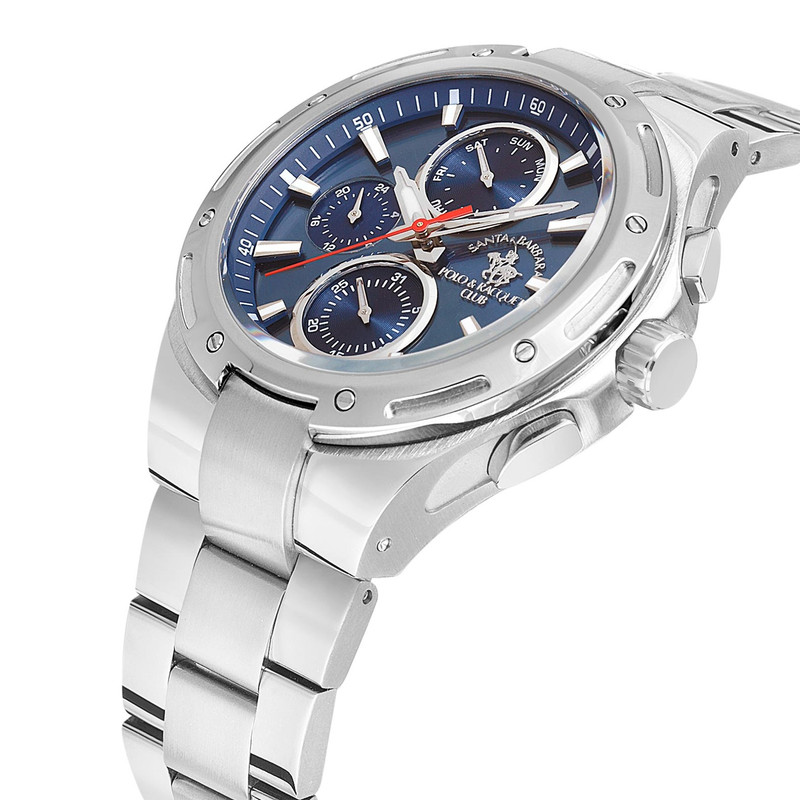 ساعت مچی عقربه‌ای مردانه کوارتز سانتا باربارا پولو راکت کلاب مدل SB.1.10541-3