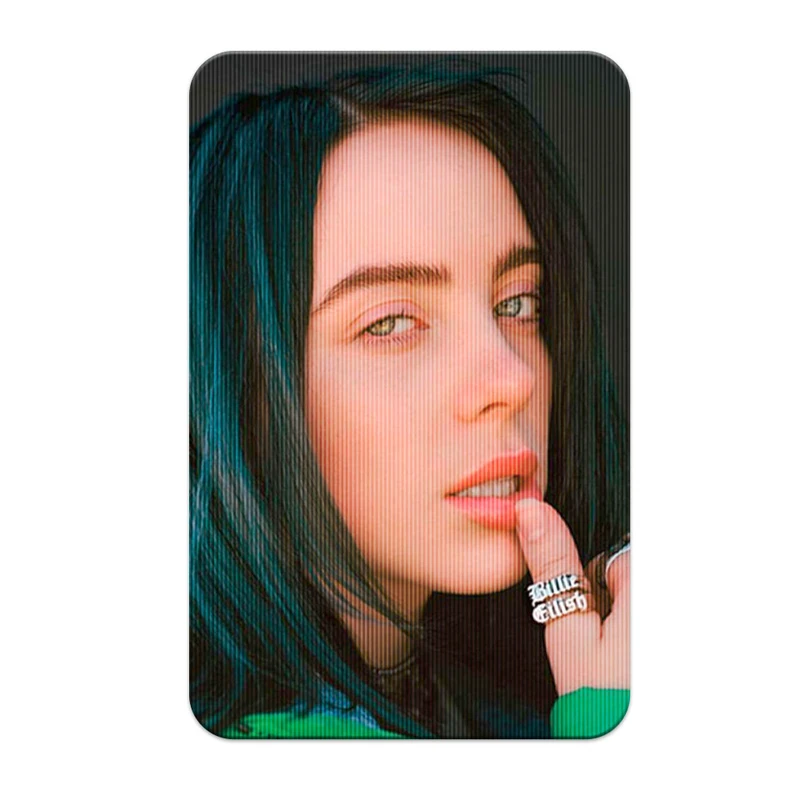 استیکر کارت پرمانه طرح Billie Eilish کد pm3d.819
