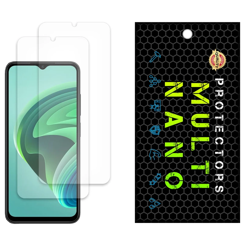 محافظ صفحه نمایش مات مولتی نانو مدل X-S2M مناسب برای گوشی موبایل شیائومی Redmi 10 5G بسته دو عددی