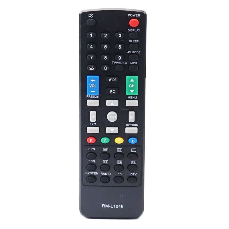 ریموت کنترل تلویزیون مدل 1046 مناسب برای تلویزیون شارپ