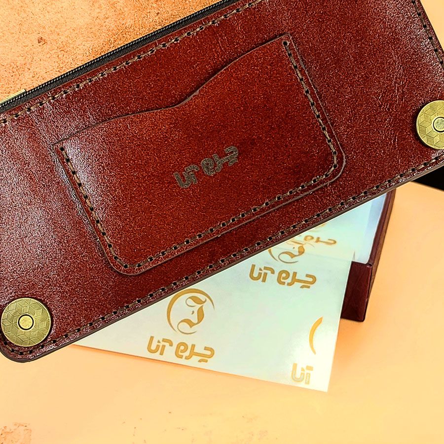 کیف پول مردانه خانه چرم آنا مدل 31155 -  - 9