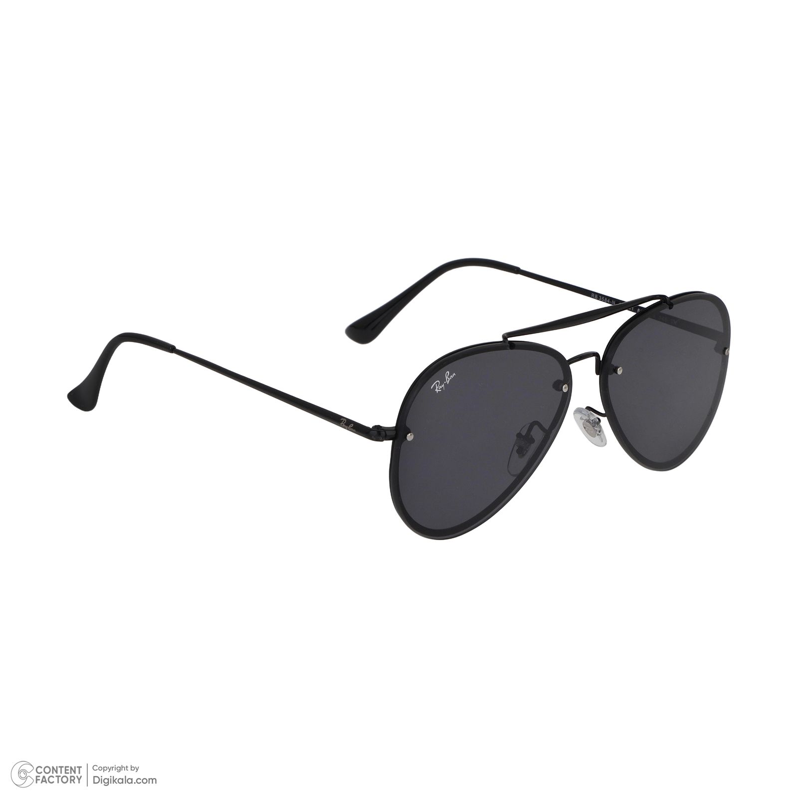عینک آفتابی خلبانی غیر پلاریزه ری بن مدل RB3584N-153/11 -  - 4