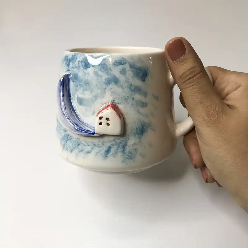 ماگ سرامیکی طرح خانه رویایی