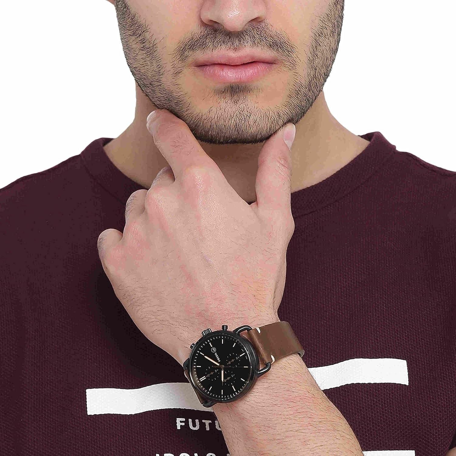 ساعت مچی عقربه ای فسیل مدل FS5403 -  - 4