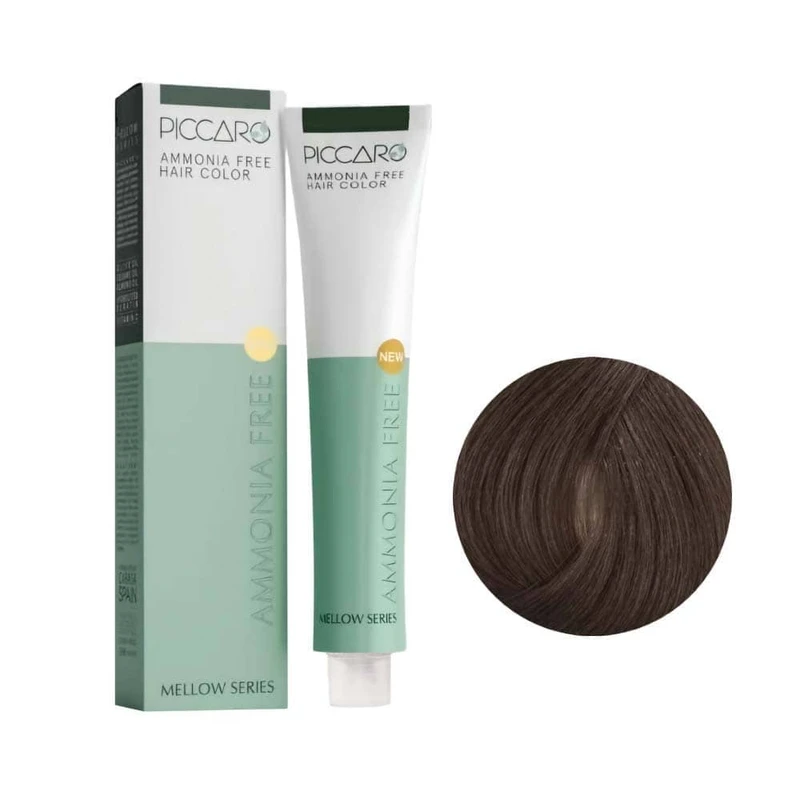 رنگ مو پیکارو شماره 7.75 حجم 100 میلی لیتر رنگ کاکائویی روشن