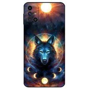 Megafone Wolf and Moon 8006 Cover For Samsung Galaxy M31 S