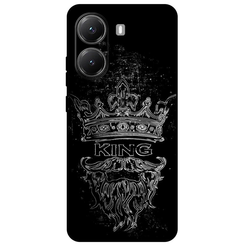 کاور مگافون طرح پادشاه مدل 1896 مناسب برای گوشی موبایل شیائومی Poco X7 Pro