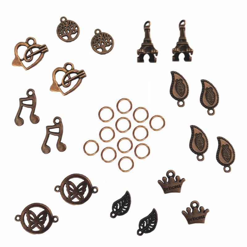 آویز دستبند هوس رز کد ME30 مجموعه 30 عددی