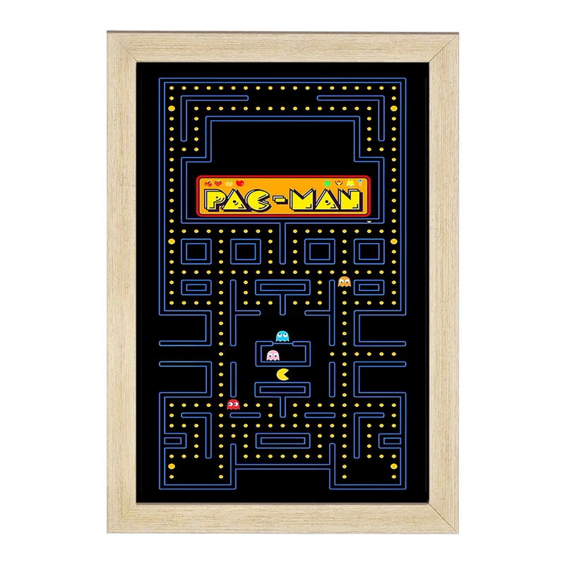 تابلو خندالو مدل پک من (PAC-MAN) کد F10175