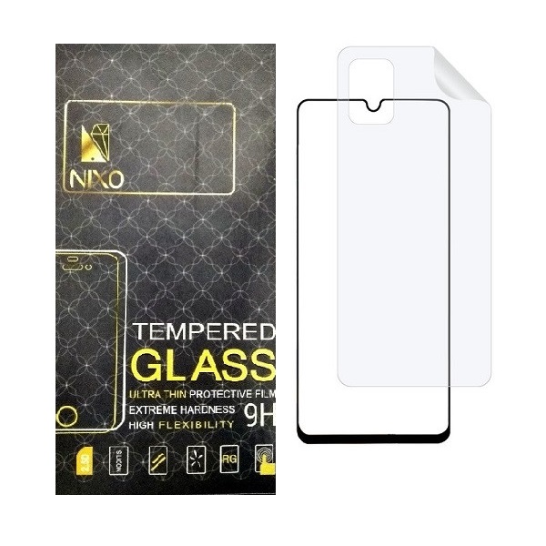 محافظ صفحه نمایش نیکسو مدل 2FN مناسب برای گوشی موبایل سامسونگ Galaxy A31 به همراه محافظ پشت گوشی