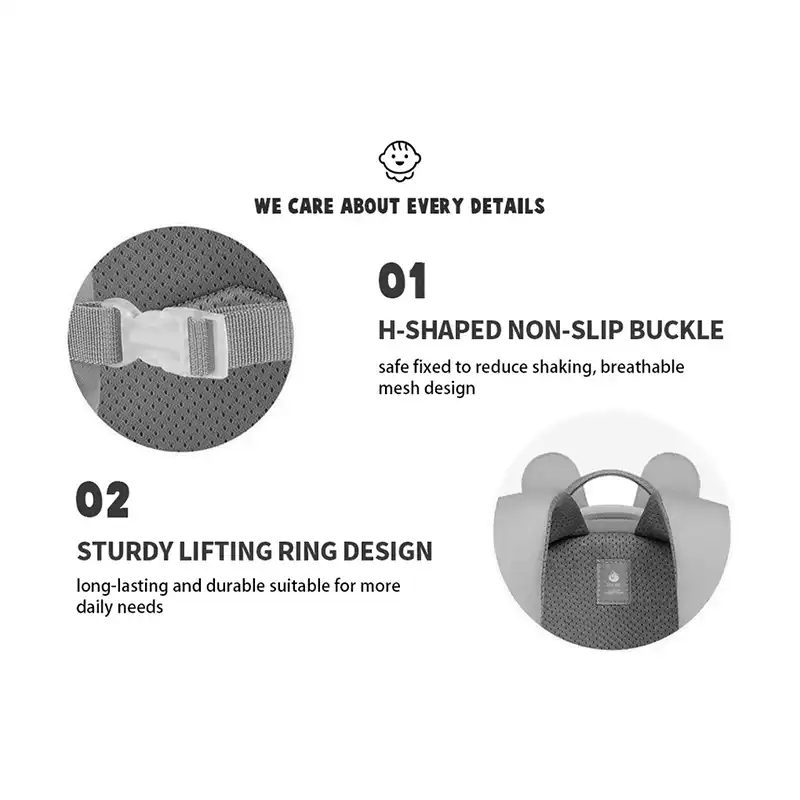 کوله پشتی بچگانه زوی زویی مدل bear کد B38