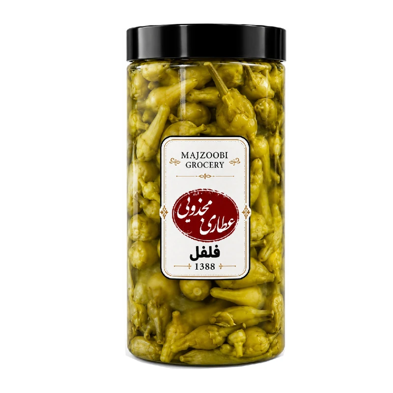 ترشی فلفل مجذوبی - 750 گرم