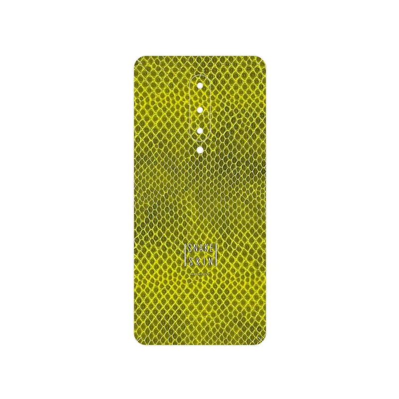 برچسب پوششی ماهوت مدل Yellow Snake Skin مناسب برای گوشی موبایل وان پلاس 8