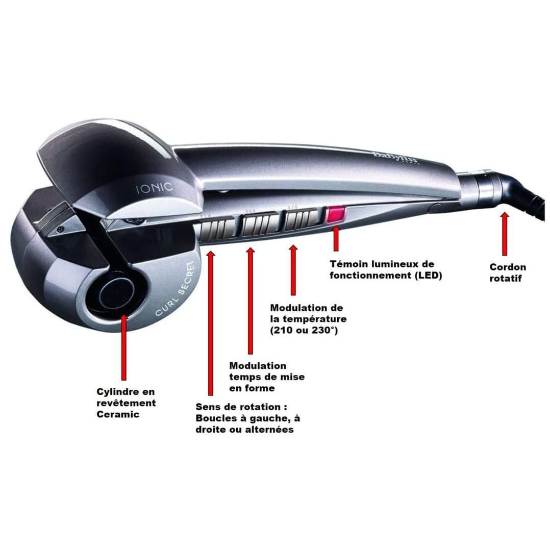 فر کننده چرخشی مو بابیلیس مدل C1200E - - 2