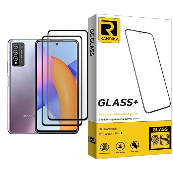 محافظ صفحه نمایش راندیکا مدل Randika Glass MIX002 مناسب برای گوشی موبایل آنر 10X Lite بسته دو عددی