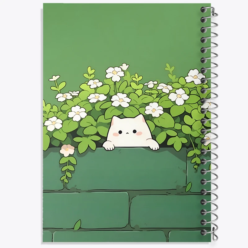 دفتر نقاشی 50 برگ خندالو طرح گربه بامزه کد N5803